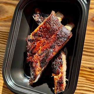 Quarter Rack pork ribs