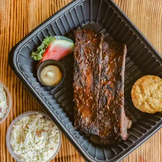 2 beef Ribs