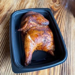 Half smoked chicken a la carte